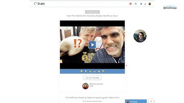 Dubb - YouTube Videos on Dubb Landing Pages (@DubbSupport )