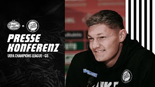Pressekonferenz Vor Psv Uefa Champions League Q3