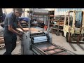 Running a Universal 3 Vandercook Power Press