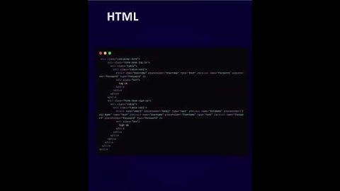 Beautiful login/signup form html CSS animation #shorts #htmlcss2023