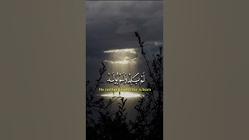 قل هو الله أحد.. سورة الإخلاص بصوت القارئ شريف مصطفى