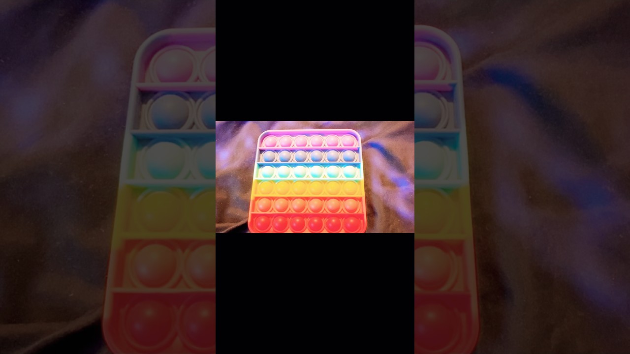 Rainbow Pop, it fidget toy push bubble pop antistress relaxing sensory toys