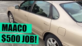 What does a 500$ MAACO Paint Job look like AFTER 90 DAYS!?