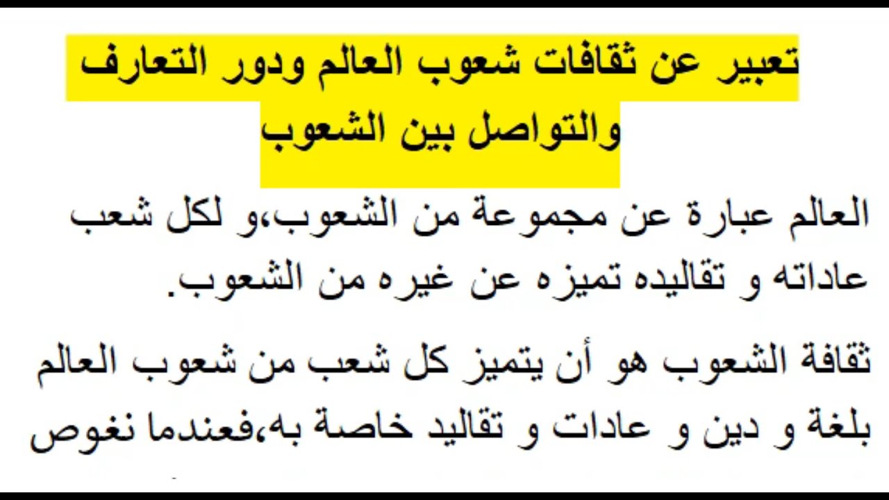 Отражение культур народов мира и роль взаимопонимания и общения между ними: Введение, Презентация...