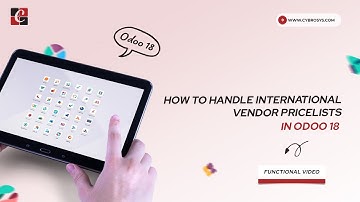 How to Manage International Vendor Pricelists in Odoo 18 with Multiple Currencies | Odoo 18 Tutorial