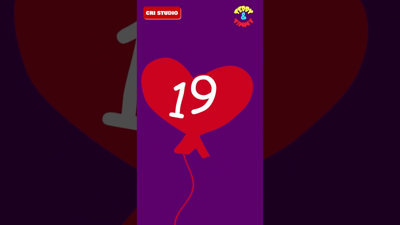 Number Names | 123 Song | 12345 | Counting Numbers | 1 To 10 | Cartoon Video for Kids