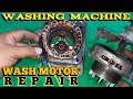 WASHING MACHINE: HOW TO REPAIR WASH MOTOR