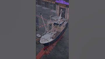 BIG Fishing Boat in #snowrunner #boat #mods #gaming