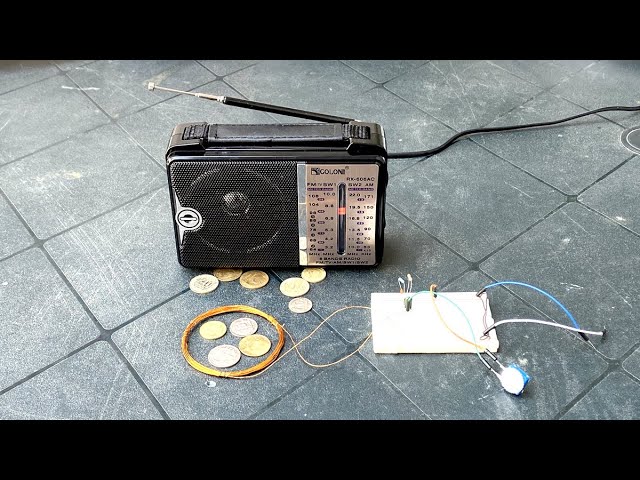 Metal detector using RADIO AM - YouTube