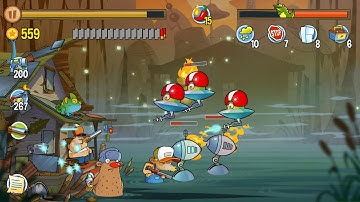 Swamp Attack - Episode 8. Level 22 Gameplay Android walkthrough