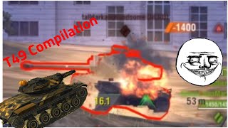 WOT Blitz: T49 compilation.