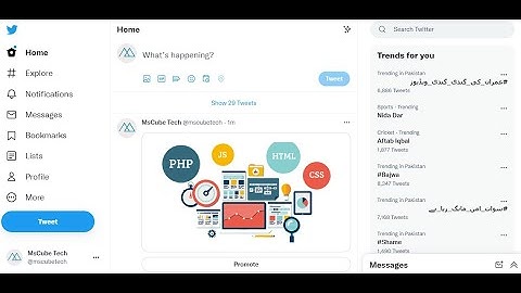 Twitter Clone App Project in PHP with MySQL |  Twitter Clone Project #twitter #twitterclone
