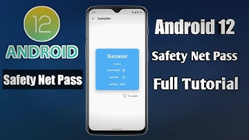 How to Pass Android 12 safetynet|Android 12 safety net issue fixed|Safety net Tutorial for Android12