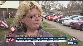 Mom claims agent framed her in son's death, sues government