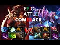 3 Side Mega Creeps Comeback Juggernaut Vs Arc Warden || Epic Late Game Battle ||