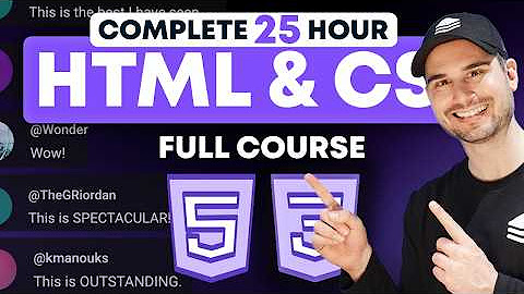 HTML & CSS Full Course Tutorial for Beginners - Learn EVERYTHING You ...