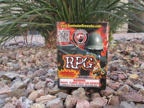 Dominator Fireworks - RPG (6 shots, 200 g cake)