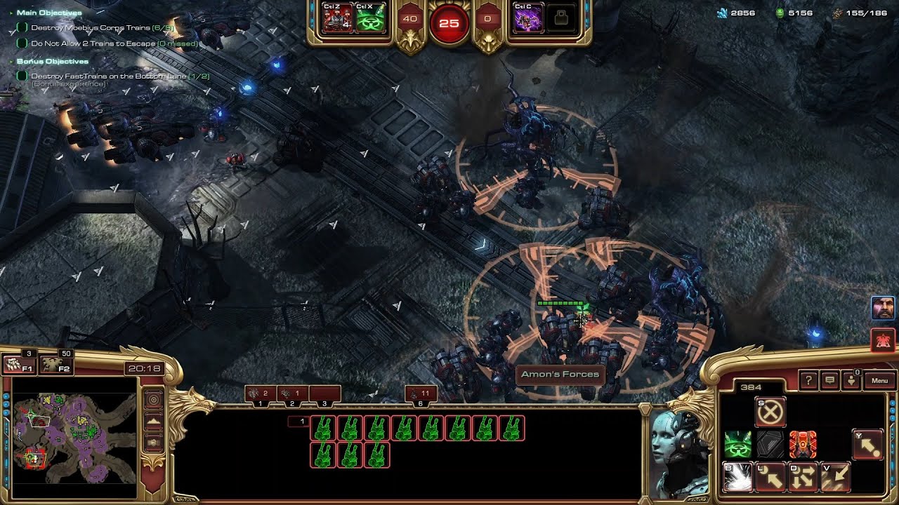 StarCraft 2 Co-op | Mengsk & Abathur | Oblivion Express | Brutal