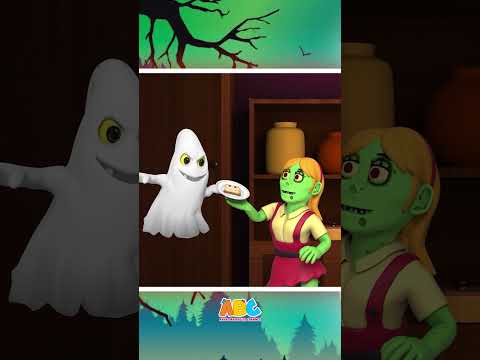 Zombie, apakah kamu lapar? 🎶  #shorts #kidssongs #spooky