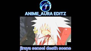 The Day Naruto Lost His Master 😭 | Jiraiya Death Scene #shorts #viral #anime