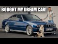 I HAVE BOUGHT MY DREAM CAR!! BMW E34 M5 /// Project Marta