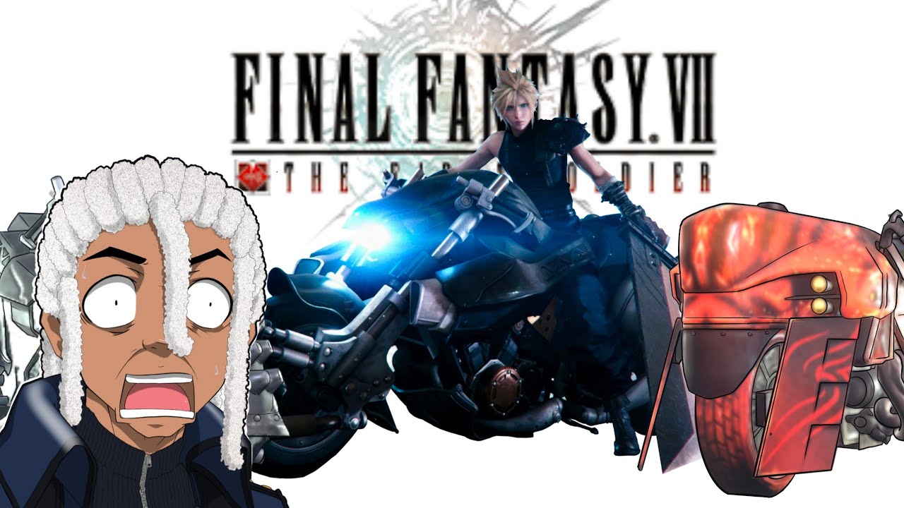 FF7TFS | AMAZING Bike Fights like Cloud (Gameplay)
