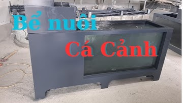 Bể Nuôi Cá Mini🐬 (170x50x80) Nhựa FRP nguyên khối | Giang Minh Composite