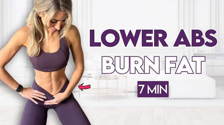 7 Min INTENSE LOWER ABS Challenge 🔥| Workout at Home | No equipment , no repetition thumbnail