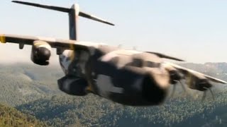 Airbus A400M - Landing Animation