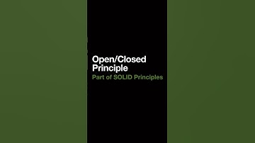 Don’t Touch That Code! 🤚 | Open/Closed Principle in 2 Mins (SOLID O)