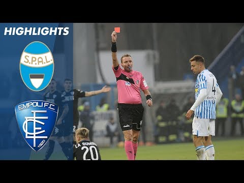 SPAL 2-2 Empoli | Rosso per Cionek, ma è pareggio | Serie A