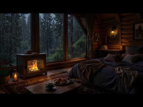 (No Ads) Put This On And Calm Your Brain - Rain Sounds & Relaxing Piano For Deep Sleep