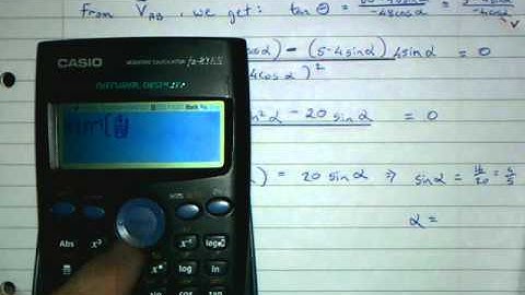 Relative Velocity 1999 Q2b