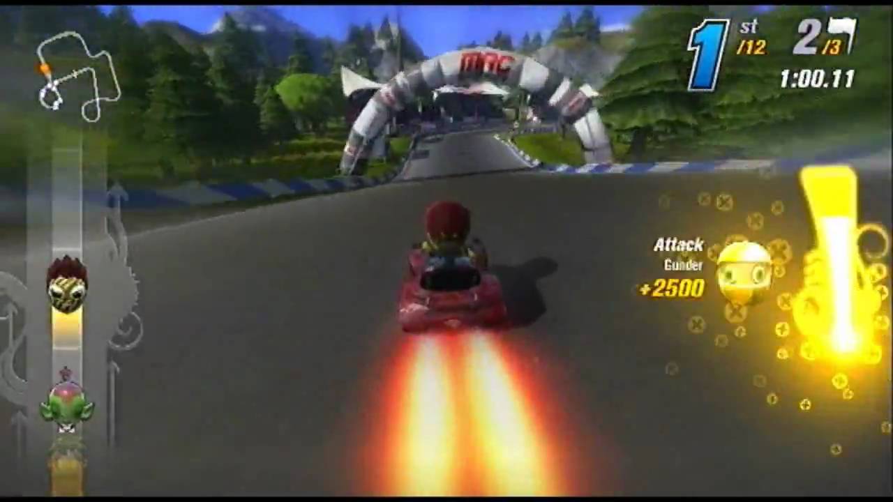 ModNation Racers Custom Track - RM Raceway - YouTube