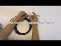 How to assemble pushable/pullable through wall SC APC fiber optic patch cord