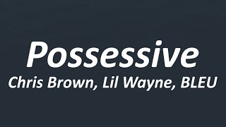 Chris Brown - Possessive (Lyrics) ft. Lil Wayne, BLEU