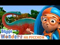 🦕Самый большой Динозавр🦕 | Обучающие мультики для детей | Blippi Russian