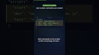 npm Scripts: Automate Your Project Like a Pro