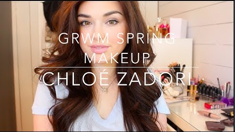 Chit Chat GRWM: Fresh Spring Makeup | Chloé Zadori