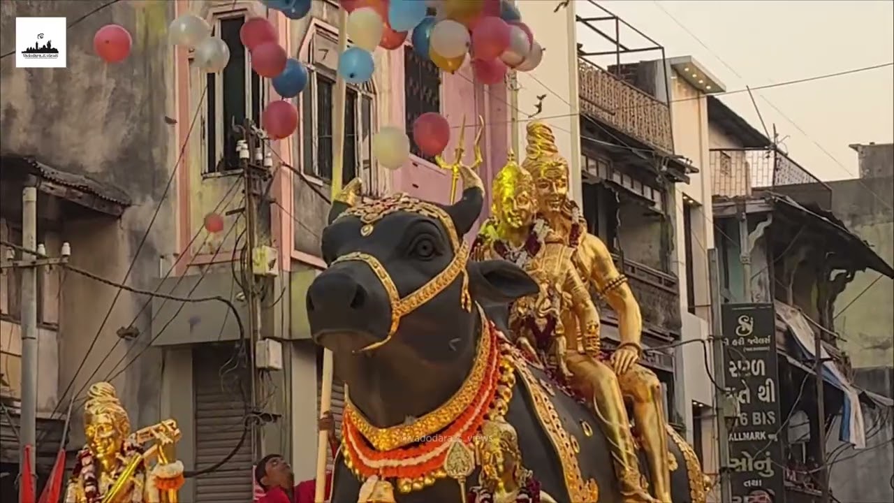 Shivji Ki Savari Vadodara 2026 Full Video 🔱🚩|| Sardar Sound 😍