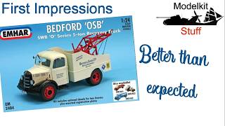 First Impressions EMHAR, 1/24, Bedford recovery truck