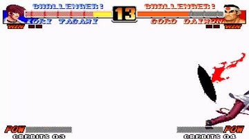 Kof 96 iori vs daimon bug