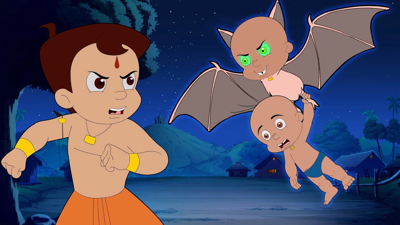 Chhota Bheem - Evil Twin of Raju | राजू बना चमगादड़ | Cartoons for Kids in Hindi