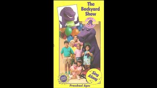 Barney & The Backyard Gang Backyard Show Master Tape 