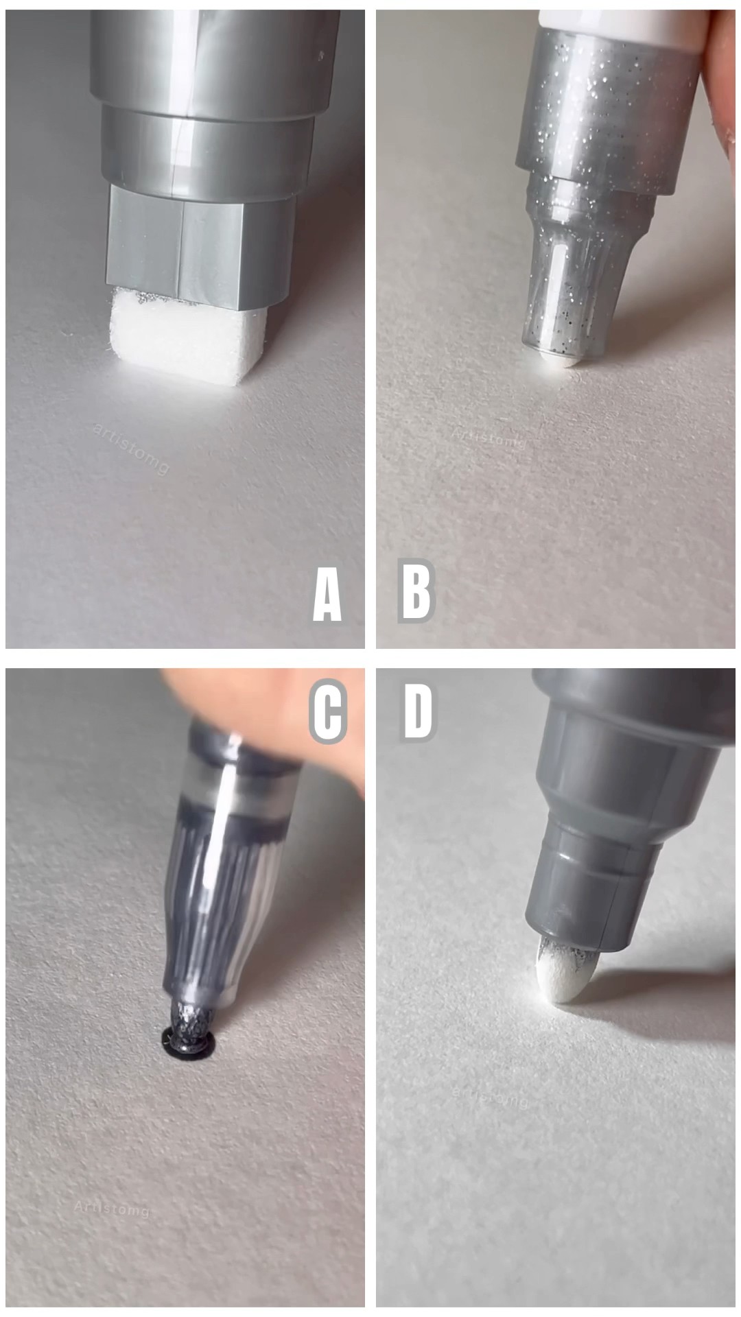 Silver Markers! ?✨? || What’s your Fav?! ? #artsupplies