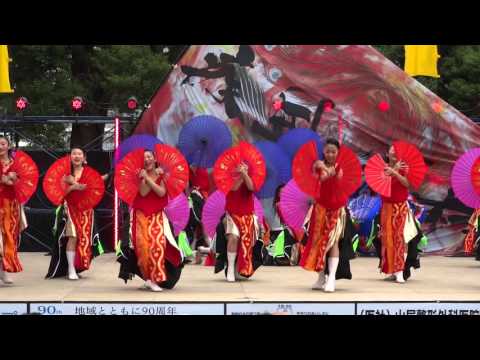 疾風乱舞 『麗華天翔』／メイン会場／第17回えっさホイおどり 2015