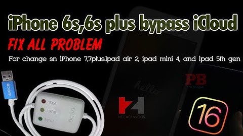 iPhone 6S,6S Plus iOS 15.5 Bypass iCloud Hello Screen Full Guide iOS 15.6 Bypass by HFZ Activator