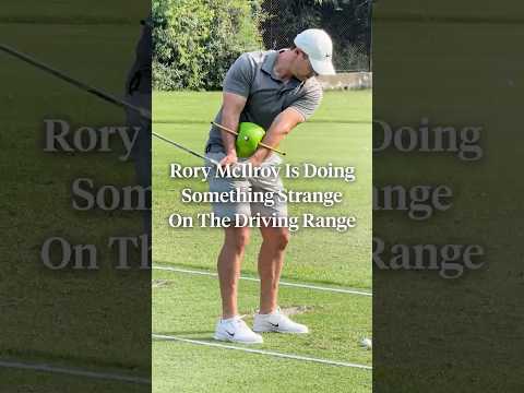 Everyone should try this Rory McIlroy drill on the driving range. 🔥 (📹: DP World Tour)