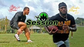 Tempo session with Skyy Moore & Diontae Johnson