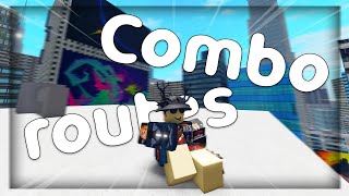 Roblox Parkour - Combo routes ( HOW TO GET HIGH COMBOS IN PARKOUR)